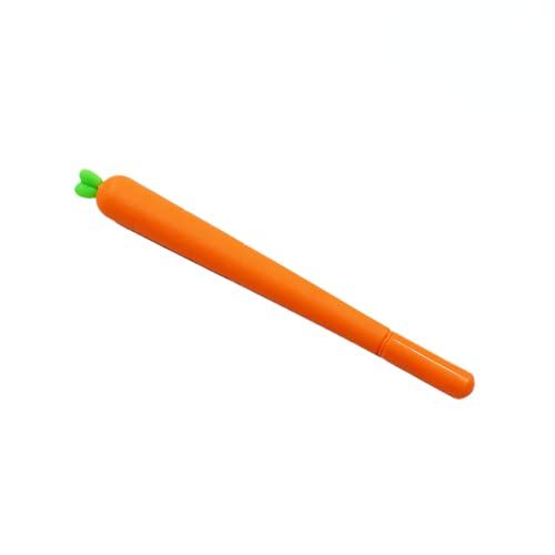 Kugelschreiber in Form einer Karotte, kreativ, Gemüse in Form eines Kugelschreibers, für Kinder, niedliches Spielzeug, Schreibwaren, Schule, Geschenk, bequem und praktisch von Unbekannt