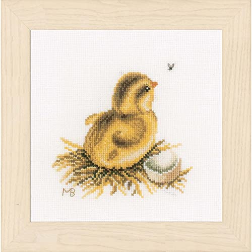 Lanarte Zählmusterpackung Küken Aida Kreuzstichpackung, Baumwolle, Mehrfarbig, 13 x 13 x 0.3 cm Lanarte Zählmusterpackung Küken Aida Kreuzstichpackung, Baumwolle, Mehrfarbig, 13 x 13 x 0.3 cm von Lanarte