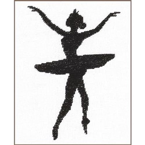 Lanarte Kreuzstich Stickpackungen Gezählter Kreuzstichbilder Set BALLETT-SILHOUETTE III Wanddekoration Handarbeit Set für Erwachsene 11,5 x 14,5 cm DIY Deko Bastelset Handwerker Kreative Geschenkset Lanarte Kreuzstich Stickpackungen Gezählter Kreuzstichbilder Set BALLETT-SILHOUETTE III Wanddekoration Handarbeit Set für Erwachsene 11,5 x 14,5 cm DIY Deko Bastelset Handwerker Kreative Geschenkset von Lanarte