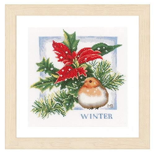 Lanarte Kreuzstich Stickpackungen Gezählter Kreuzstichbilder Set WINTER Wanddekoration Handarbeit Set für Erwachsene 25 x 25 cm DIY Deko Bastelset Handwerker Kreative Geschenkset Lanarte Kreuzstich Stickpackungen Gezählter Kreuzstichbilder Set WINTER Wanddekoration Handarbeit Set für Erwachsene 25 x 25 cm DIY Deko Bastelset Handwerker Kreative Geschenkset von Lanarte