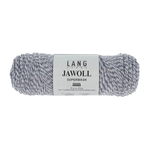 Lang Jawoll Superwash Sockenwolle Farbwahl (151 - grau blau weiß) von Unbekannt