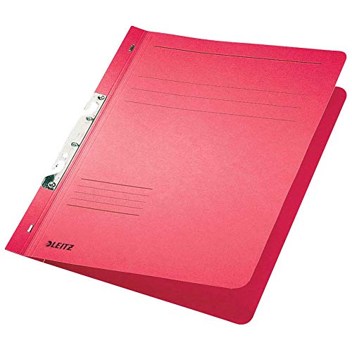 Leitz 3746-00-25 Einhakhefter, DIN A4, Manilakarton, rot Leitz 3746-00-25 Einhakhefter, DIN A4, Manilakarton, rot von Leitz