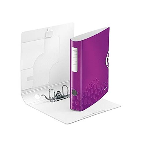 Leitz Qualitäts-Ordner 180° Active WOW, A4, Schmal, Abgerundeter Rücken, 6,5 cm breit, Gummibandverschluss, Leichtes Polyfoam, Plastik-Ordner, WOW Serie, Violett, 11070062 Leitz Qualitäts-Ordner 180° Active WOW, A4, Schmal, Abgerundeter Rücken, 6,5 cm breit, Gummibandverschluss, Leichtes Polyfoam, Plastik-Ordner, WOW Serie, Violett, 11070062 von Unbekannt