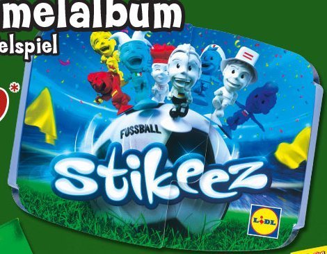 Lidl Stikeez Fußball EM 2016 Album leer Lidl Stikeez Fußball EM 2016 Album leer von Unbekannt