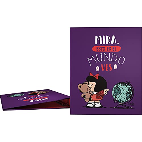 Mafalda 88142638 Ringbuch A4, 4 Ringe, 25 mm, Kollektion Mafalda Welt Mafalda 88142638 Ringbuch A4, 4 Ringe, 25 mm, Kollektion Mafalda Welt von Mafalda