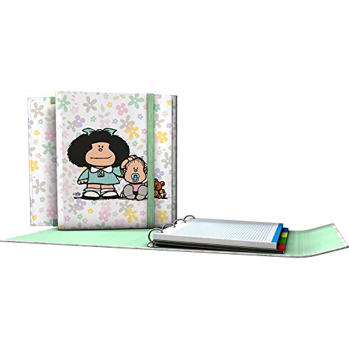 Mafalda 88212611 Coleccion Mafalda Mappe mit Nachfüllpapier, mehrfarbig, A4 Mafalda 88212611 Coleccion Mafalda Mappe mit Nachfüllpapier, mehrfarbig, A4 von Mafalda