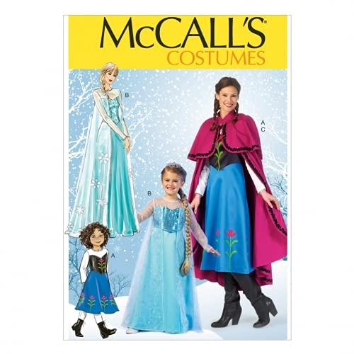 McCall 's, Damen-Schnittmuster 7000 Elsa Eisprinzessinnen-Kostüme von McCall's