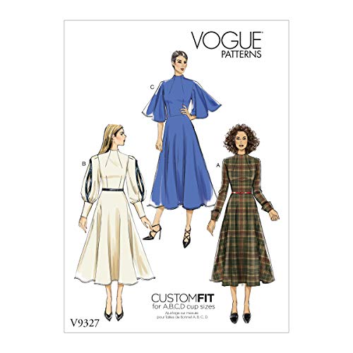 Vogue Patterns V9327A5 V9327, Vogue, nähen, Muster, vorlage, Papier Taschentuch, weiß, 6-8-10-12-14 von Vogue Patterns