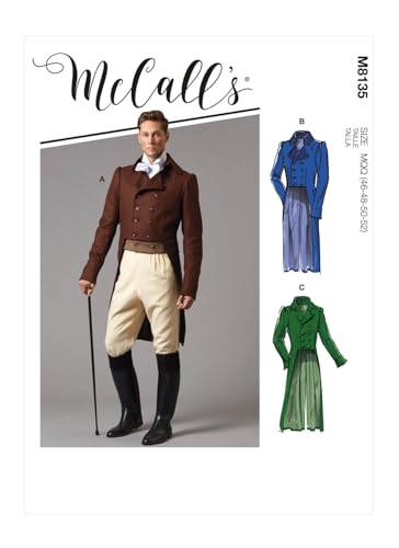 McCall's Men/Boy Costume M8135MWW Herren-/Jungenkostüm, MWW (38-40-42-44) von McCall's