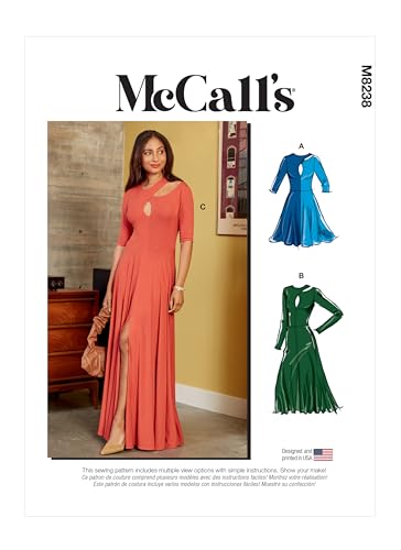 McCall's Schnittmuster M8238A5 Damenkleid McCall's Schnittmuster M8238A5 Damenkleid von McCall's
