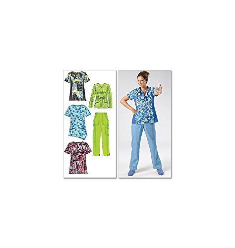 McCall's Patterns M6473 Size B5 8-10-12-14-16 Misses'/ Women's Tops and Pants, Pack of 1, White von McCall's