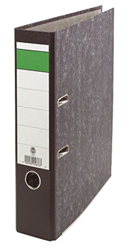 Ordner schw. 8cm Grün.Balken von Unbekannt