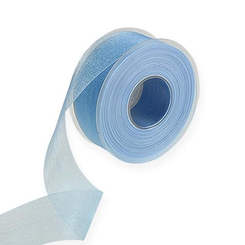 Organzaband Blau 40mm x 50m Dekorativ Hochzeit Party Organzaband Blau 40mm x 50m Dekorativ Hochzeit Party von Unbekannt