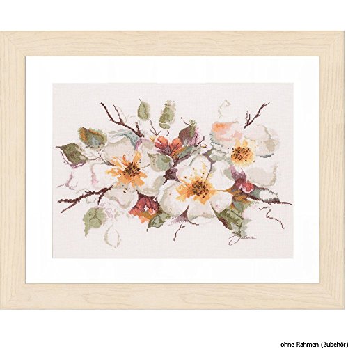 Lanarte Kreuzstich Stickpackungen Gezählter Kreuzstichbilder Set APFELBLÜTE Wanddekoration Handarbeit Set für Erwachsene 49 x 39 cm DIY Deko Bastelset Handwerker Kreative Geschenkset Lanarte Kreuzstich Stickpackungen Gezählter Kreuzstichbilder Set APFELBLÜTE Wanddekoration Handarbeit Set für Erwachsene 49 x 39 cm DIY Deko Bastelset Handwerker Kreative Geschenkset von Lanarte