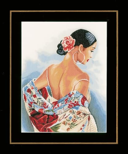 Lanarte Kreuzstich Stickpackungen Gezählter Kreuzstichbilder Set SCHAL MIT BLUMENMOTIVEN Wanddekoration Handarbeit Set für Erwachsene 37 x 48 cm DIY Deko Bastelset Handwerker Kreative Geschenkset Lanarte Kreuzstich Stickpackungen Gezählter Kreuzstichbilder Set SCHAL MIT BLUMENMOTIVEN Wanddekoration Handarbeit Set für Erwachsene 37 x 48 cm DIY Deko Bastelset Handwerker Kreative Geschenkset von Lanarte
