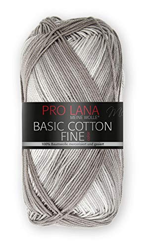PRO LANA Basic Cotton Fine Color - Farbe: Limen Color (280) - 50 g / ca. 175 m Wolle von Unbekannt
