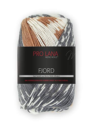 PRO LANA Fjord - Farbe: 87-100 g/ca. 350 m Wolle, 278418 von Unbekannt