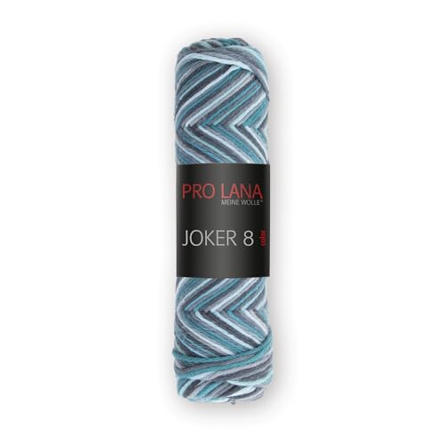 PRO LANA Joker 8Fach Color - Farbe: 534-50 g ca. 85 m Wolle PL27-8501534 von Unbekannt