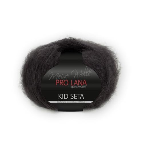 PRO LANA Kid Seta - Farbe: Schwarz (99) - 25 g/ca. 210 m Wolle PRO LANA Kid Seta - Farbe: Schwarz (99) - 25 g/ca. 210 m Wolle von PRO LANA