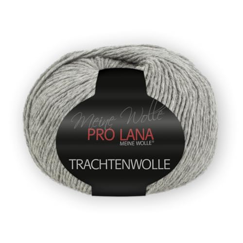 PRO LANA Trachtenwolle - Farbe: Flanell Meliert (93) - 100 g/ca. 200 m Wolle von Unbekannt