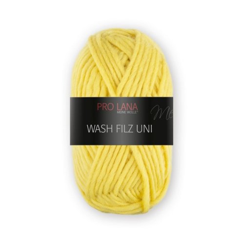 PRO Lana Wash-Filz Uni - Farbe: 124-50 g/ca. 50 m Wolle von Unbekannt