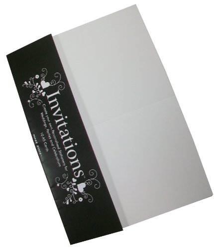 Paper State Invitations Falt-Einladungen, A5, Weiß, 10 Stück Paper State Invitations Falt-Einladungen, A5, Weiß, 10 Stück von Unbekannt