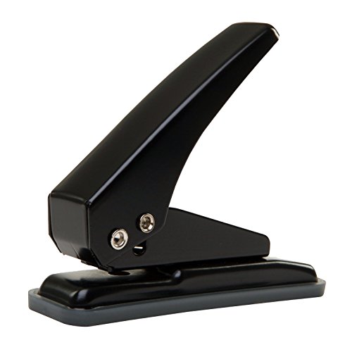 Pavo - Premium Locher für 1 einzelnes Loch, schwarz, 8018222 von Pavo