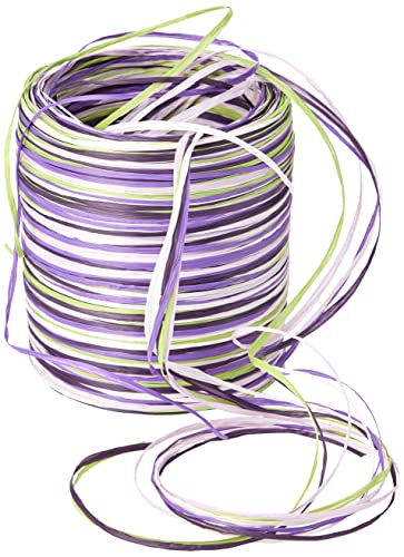 Präsent C.E. Pattberg Raffia-Multicolour Bastband grün-Flieder-rosa, 50 m Geschenkband zum Einpacken, 5-strängiges Bastelband für Geschenke, Zubehör zum Dekorieren & Basteln Präsent C.E. Pattberg Raffia-Multicolour Bastband grün-Flieder-rosa, 50 m Geschenkband zum Einpacken, 5-strängiges Bastelband für Geschenke, Zubehör zum Dekorieren & Basteln von PRÄSENT