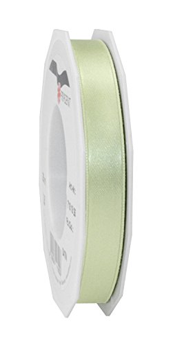 Präsent C.E. Pattberg Satin aquamarin (blau), 25 m Satinband zum Einpacken von Geschenken, 25 mm Breite, Geschenkband zum Dekorieren & Basteln, Dekoband, Anlass von PRÄSENT