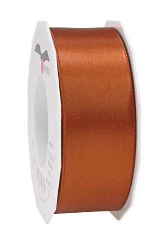 Präsent C.E. Pattberg Satin Zimt, 25 m Satinband zum Einpacken von Geschenken, 40 mm Breite, Geschenkband zum Dekorieren & Basteln, Dekoband, Anlass Präsent C.E. Pattberg Satin Zimt, 25 m Satinband zum Einpacken von Geschenken, 40 mm Breite, Geschenkband zum Dekorieren & Basteln, Dekoband, Anlass von PRÄSENT