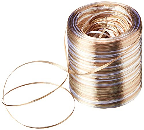 PRÄSENT RAFFIA PEARL-Multicolour Bastband braun / gold / silber, 50 m metallic Dekoband für Präsente, zum Verzieren & Basteln, Geschenkband für feierliche Anlässe PRÄSENT RAFFIA PEARL-Multicolour Bastband braun / gold / silber, 50 m metallic Dekoband für Präsente, zum Verzieren & Basteln, Geschenkband für feierliche Anlässe von PRÄSENT