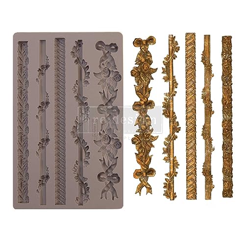 PRIMA MARKETING INC 655350641054 Redesign Silikonform, 12,7 x 20,3 cm, Silikon, Sizilianische Bordüren, Sicilian Borders PRIMA MARKETING INC 655350641054 Redesign Silikonform, 12,7 x 20,3 cm, Silikon, Sizilianische Bordüren, Sicilian Borders von PRIMA MARKETING INC