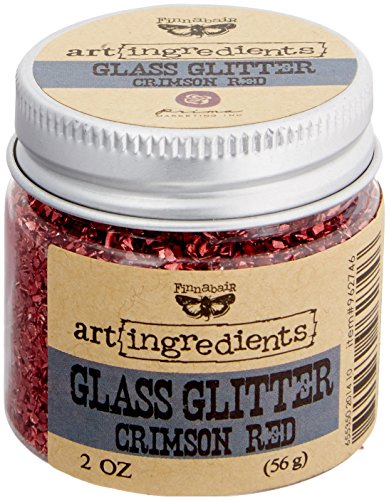 Prima Marketing Finnabair Art Ingredients Glass Glitter 2 oz-Crimson Red von PRIMA MARKETING INC