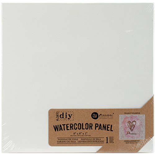 Prima marketingprima Marketing Watercolor Leinwand panel-8-inch X 20,3 cm, andere, Mehrfarbig von PRIMA MARKETING INC