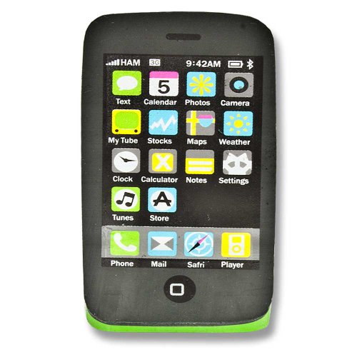 Radiergummi Handy Smartphone Touch Handy Mobile Phone grün von Unbekannt