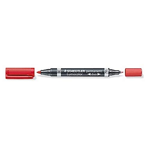 STAEDTLER Permanentmarker Lumocolor duo 348-2 0,6mm/1,5mm rot STAEDTLER Permanentmarker Lumocolor duo 348-2 0,6mm/1,5mm rot von Unbekannt