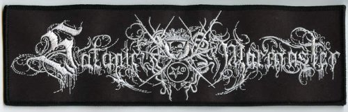 Satanic Warmaster - Logo Aufnäher/Patch, 17 cm x 5 cm, Schwarz, Black Metal Patch für Musik-Fanbekleidung Satanic Warmaster - Logo Aufnäher/Patch, 17 cm x 5 cm, Schwarz, Black Metal Patch für Musik-Fanbekleidung von Unbekannt