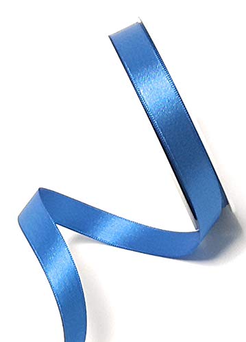 Satinband 25m x 15mm blau Dekoband Geschenkband Schleifenband von Unbekannt