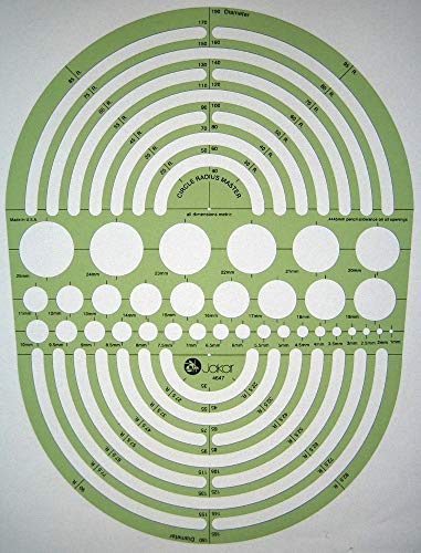 Schablone Radius Master von Jakar