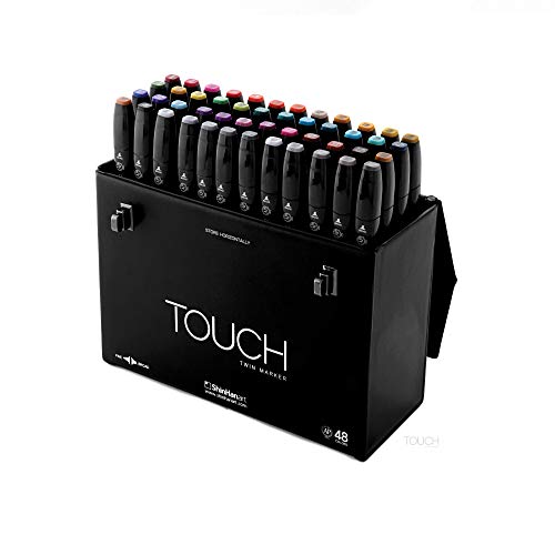ShinHanart Touch Twin Marker 48 Colors 48er Set Grafikmarker Box Design von Unbekannt