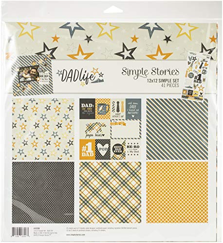 Simple Stories 564563 Dad Life Kollektion, 30,5 x 30,5 cm, Einheitsgröße Simple Stories 564563 Dad Life Kollektion, 30,5 x 30,5 cm, Einheitsgröße von Simple Stories