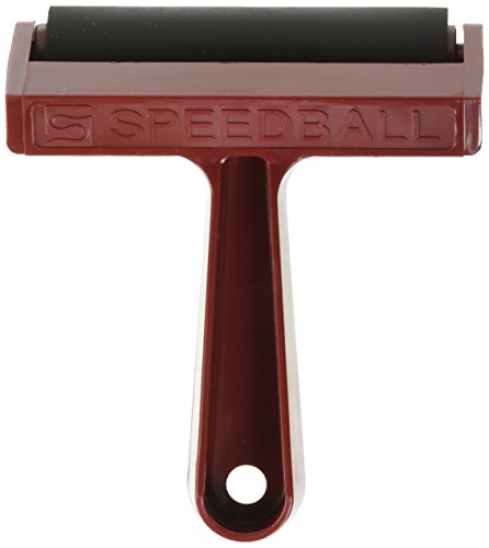 Speedball Pop-In 793728 Hartgummi Brayer mit Kunststoffrahmen, 4 Zoll von Unbekannt