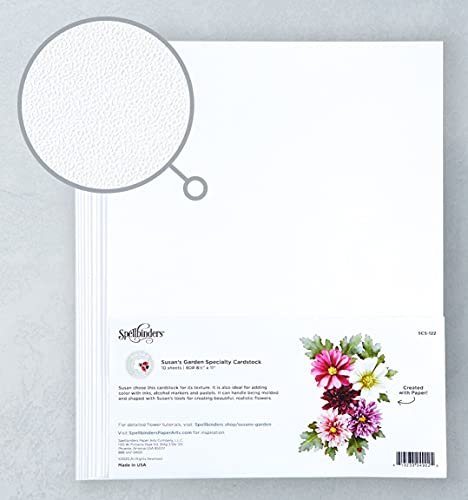 Spellbinders CARDSTCK SUSANSGARD, Susan's Garden-Stippled von Spellbinders