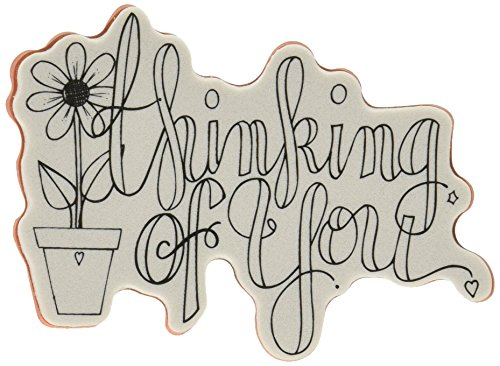 Spellbinders SBS-085 Gummistempel Thinking of You, Synthetisches Matrial, Mehrfarbig, 15.3 x 13.2 x 0.6 cm von Spellbinders