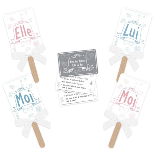 Spiel Elle & Lui für Hochzeit von SLA