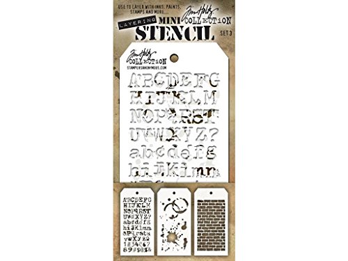 Stampers Anonymous StampersA Layering Schablone THoltz Mini #3 von Stampers Anonymous