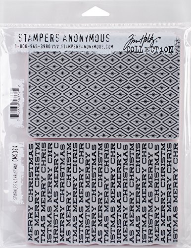 Stampers Anonymous Tim Holtz Frischhalte-Stempel, Nicht zutreffend, Mehrfarbig, 24.13 x 19.05 x 0.76 cm von Stampers Anonymous