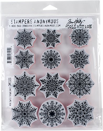 Stampers Anonymous Tim Holtz Haftstempel, mehrfarbig, 24,13 x 19,05 x 0,76 cm von Stampers Anonymous