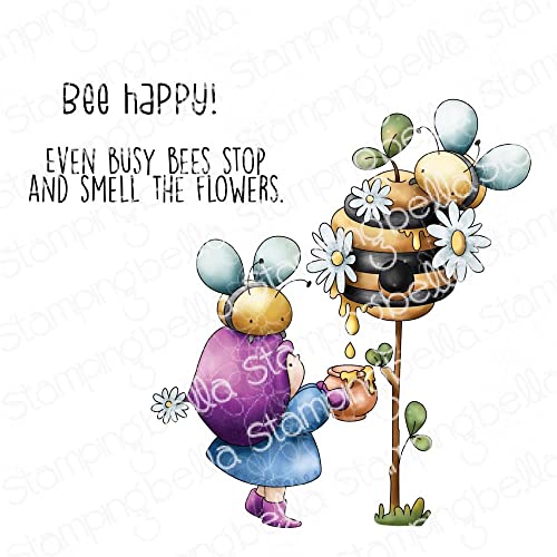 Stamping Bella EB1124 Bella-Stempel Bienenstock, Gummi, Bundle Girl and the Beehive, osfa Stamping Bella EB1124 Bella-Stempel Bienenstock, Gummi, Bundle Girl and the Beehive, osfa von Stamping Bella