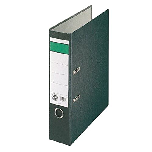 Leitz Standard Ordner, Grüner Balken, mit Schlitzen, A4, breit, schwarz, 220408 Leitz Standard Ordner, Grüner Balken, mit Schlitzen, A4, breit, schwarz, 220408 von Leitz